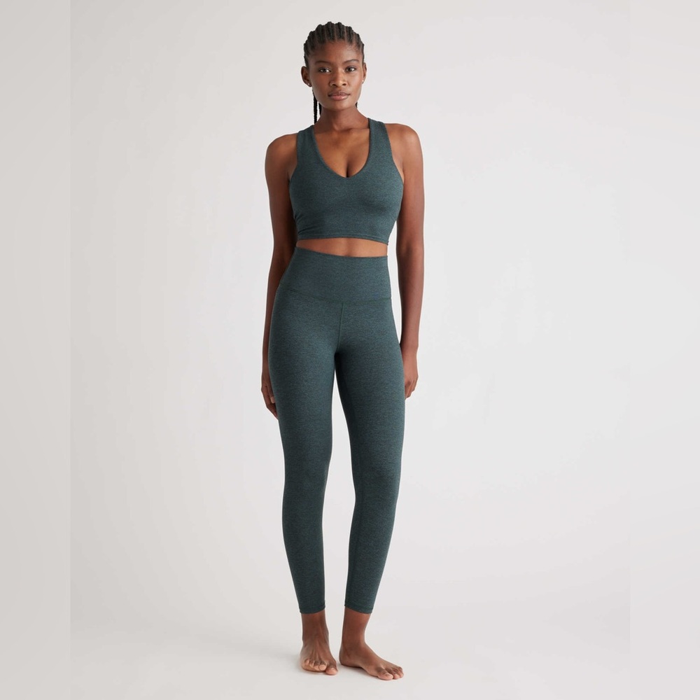 Quince Dark Green Leggings